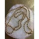 Ball chain 3 mm thick. (select length) Steel/gold