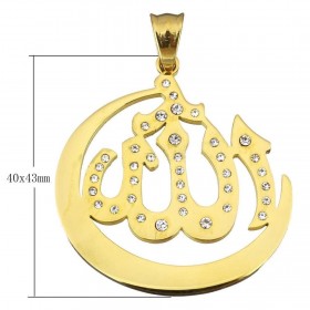 Muslimsk symbol, stort vedhæng