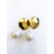 Perle øreringe, baroque stil