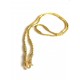 Goldfilled thai kæde med kugler 5 mm kugler. 50 cm