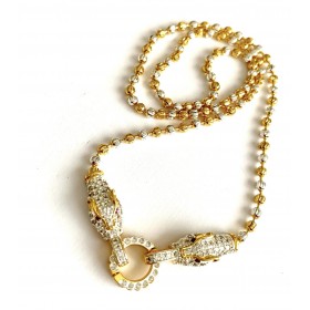 Gold filled thai ball chain 3 mm. 50 cm