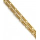 Goldfilled thai kæde figaro 5 mm tyk. vælg længde